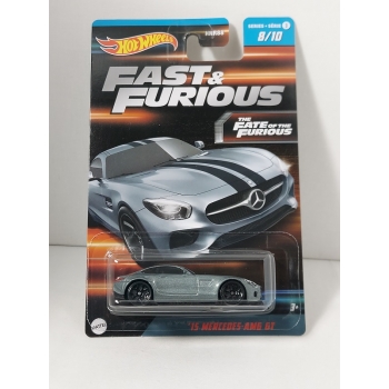 Hot Wheels 1:64 Fast & Furious 2023 - Mercedes AMG GT 2015 silver